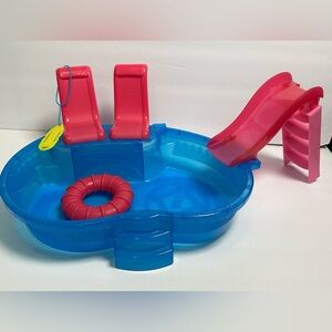 Barbie Glam Pool & Slide 2014 & short roof replacement for Barbie DH FHY73